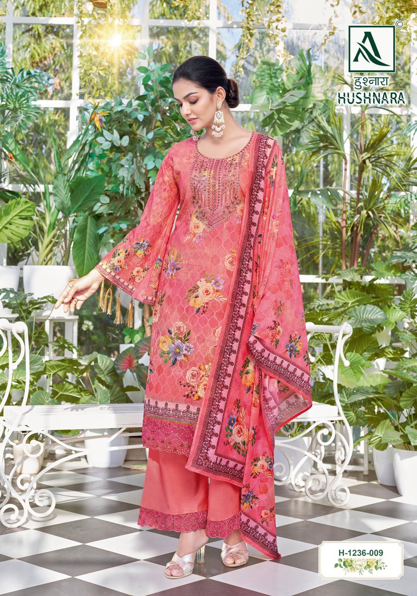 ALOK SUIT HUSHNARA H-1236-001 TO H-1236-010 9