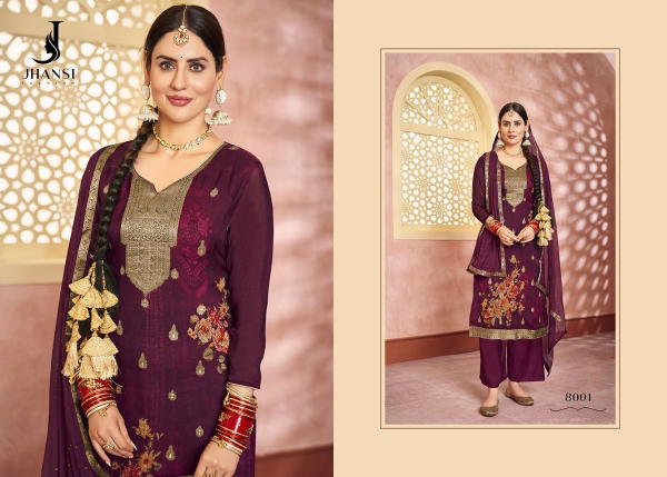 Jhansi Fashion Gurleen 8001-8006 Series