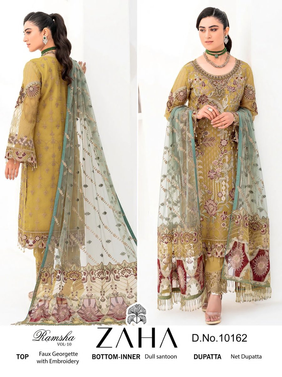 Zaha Ramsha Vol-10 10161-10163 Series 3