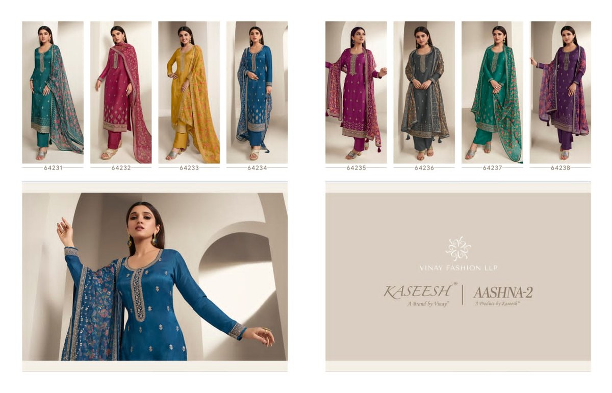 Vinay Fashion Kaseesh Aashna Vol-2 64231-64238 Series 9