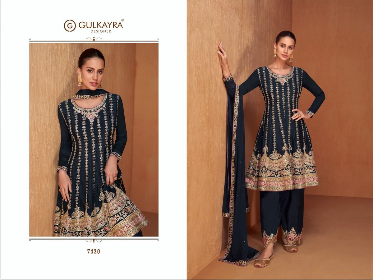 GULKAYRA DESIGNER SHYSHA 7416 TO 7420 5