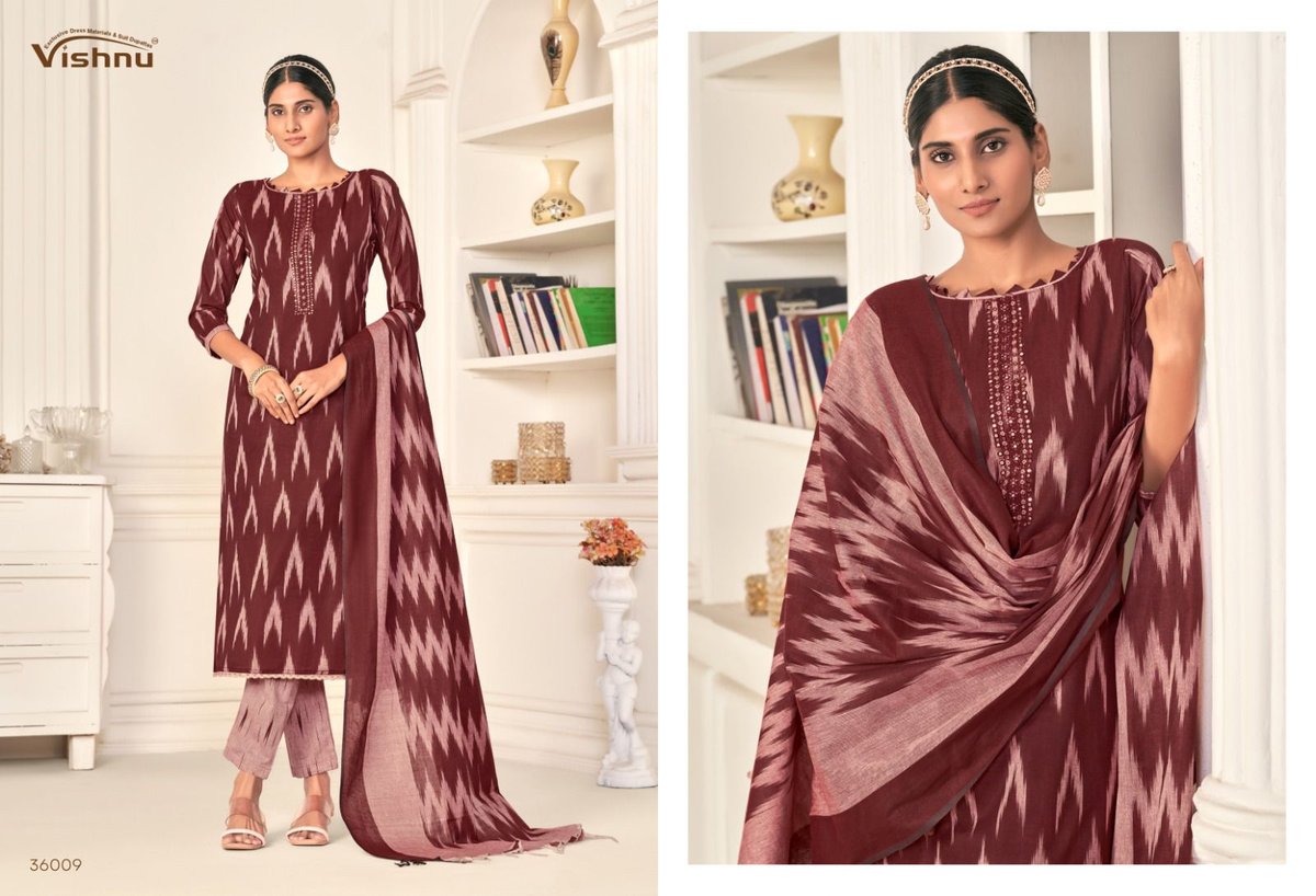 VISHNU IKKAT - 2 36001 TO 36010 9