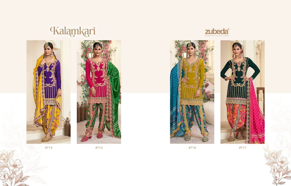ZUBEDA KALAMKARI 714-717 5
