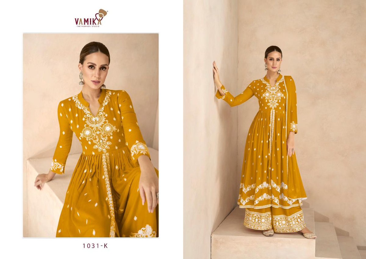 VAMIKA LAKHNAVI VOL-6-GOLD 1031-K TO 1031-O 1