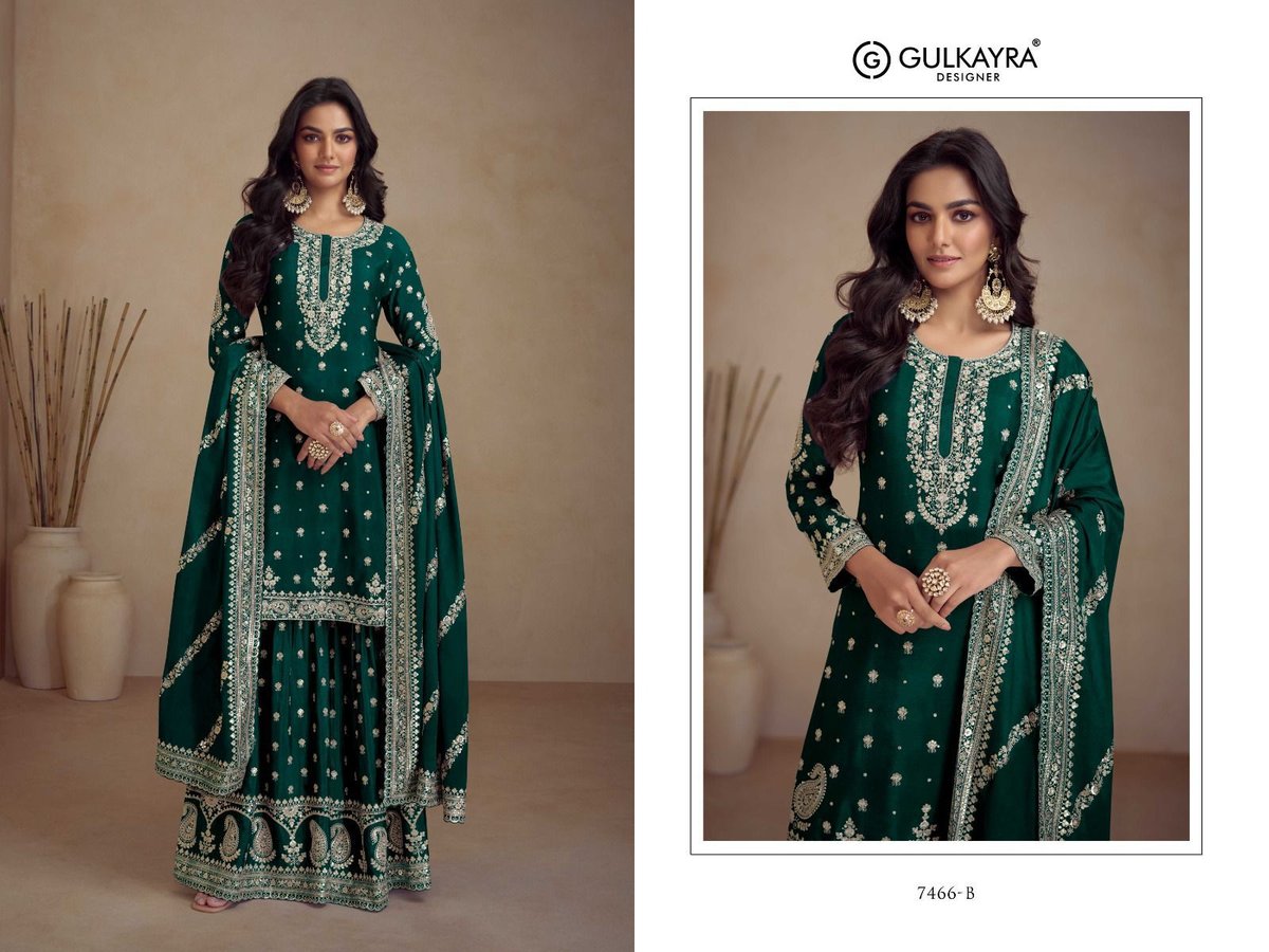 GULKAYRA DESIGNER SADAF 7466A-7466E 2