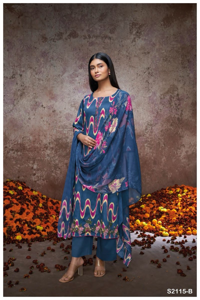 GANGA SALLIE S-2115-A TO S-2115-D 2