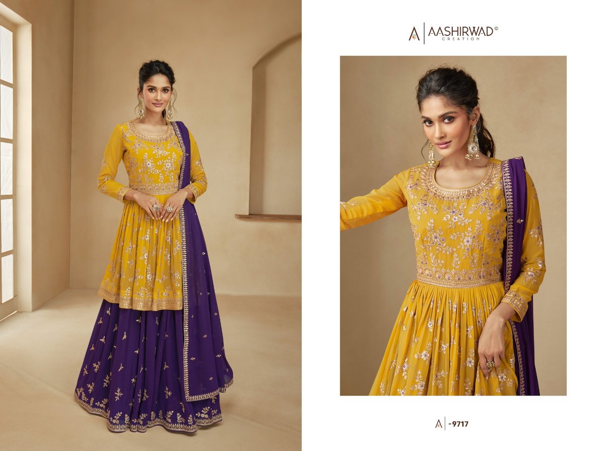 Aashirwad Creation Angel 9714-9718 Series 4