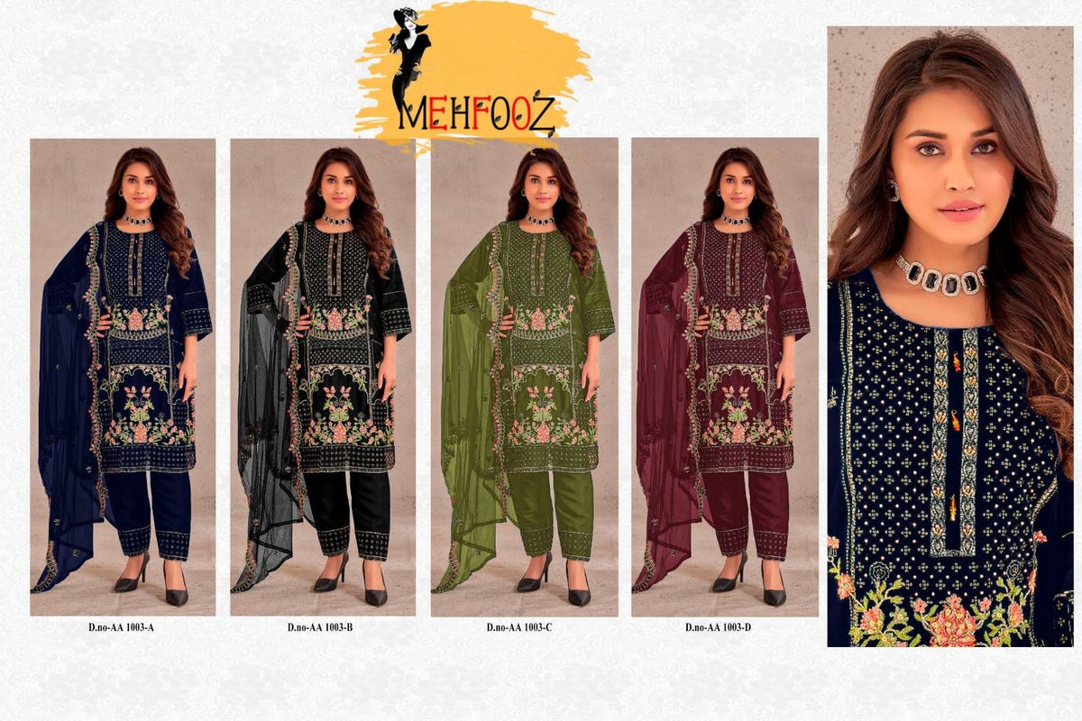 Mehfooz AA-1003 Colors 5