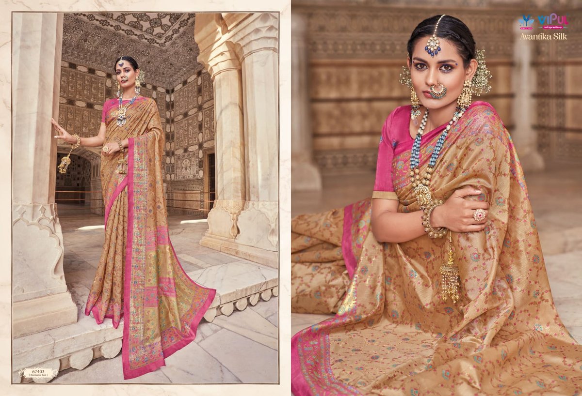 Vipul Fashion Avantika Silk 67401-67409 Series 3