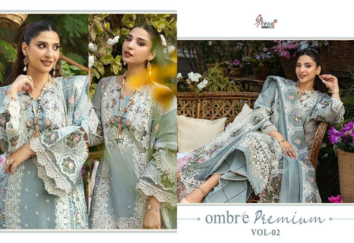 SHREE FABS OMBRE PREMIUM VOL-2 3961-3966 SERIES 3