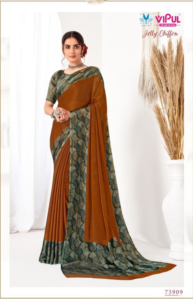 VIPUL JOLLY CHIFFON 75906 TO 75917 4