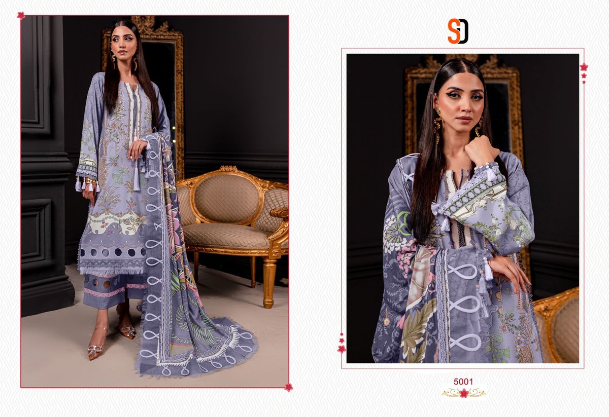 SHARADDHA DESIGNER BLISS VOL-05 5001 TO 5006 1