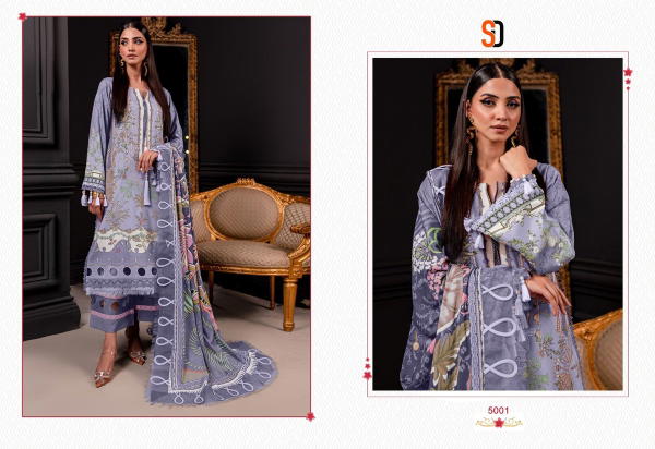 SHARADDHA DESIGNER BLISS VOL-05 5001 TO 5006