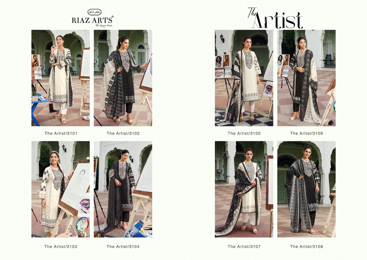 RIAZ ARTS THE ARTIST 3101 TO 3108 9