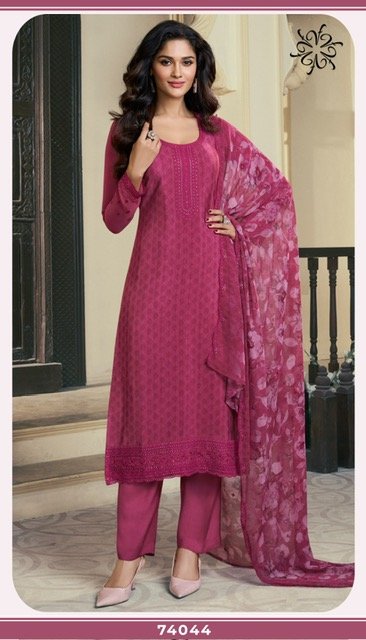 VINAY FASHION KULEESH SILKINA - ROYAL CREPE 47 74041-74048 4