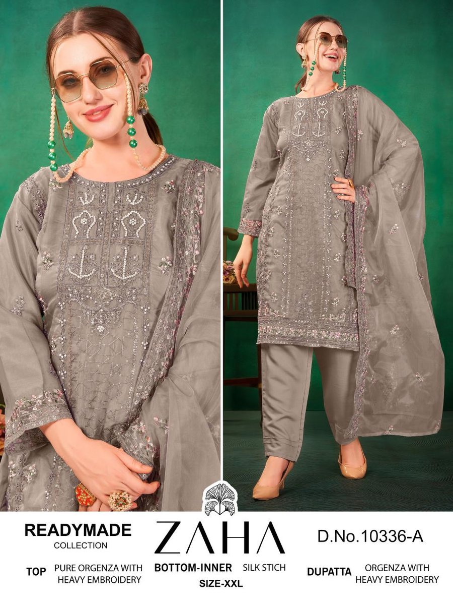 ZAHA READYMADE COLLECTION 10336-A TO 10336-D 1