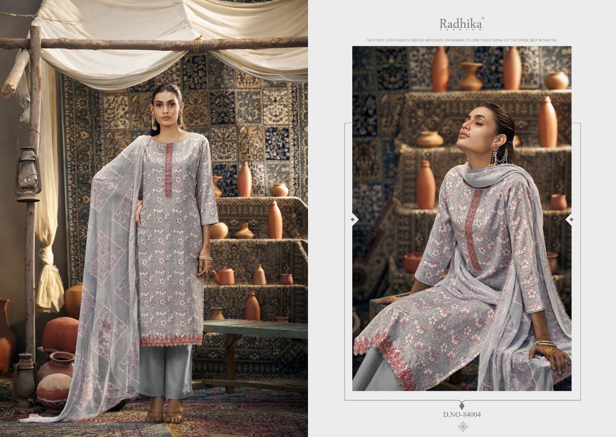 RADHIKA FASHION AZARA NAIRA-3 84001 TO 84006 4