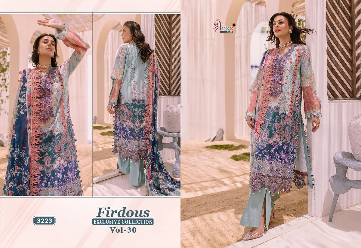 Shree Fab Firdous Exclusive Collection Vol-30 3219-3226 Series 5