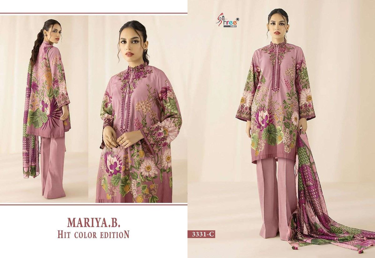 Shree Fab Maria B 3331 Hit Colour Edition 5