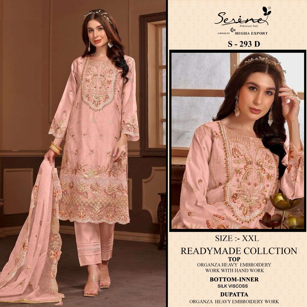 SERINE READYMADE COLLECTION S-293-A TO S-293-D 4