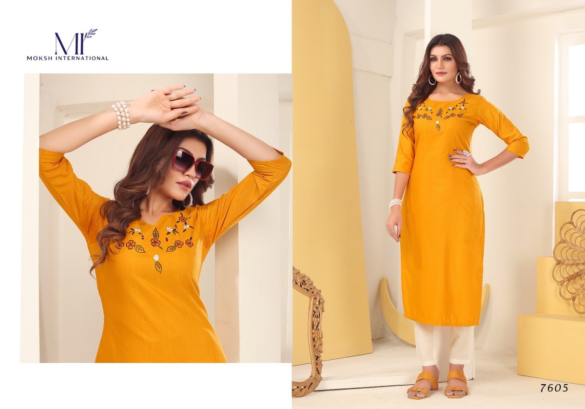 MOKSH DIVA VOL-1 7601 TO 7605 5