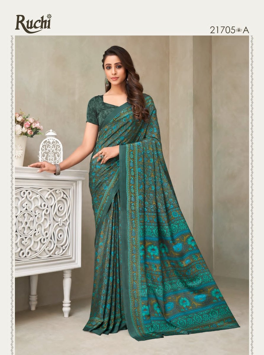 Ruchi Saree Vivanta Silk 18th Edition 21701-21706 Series 9