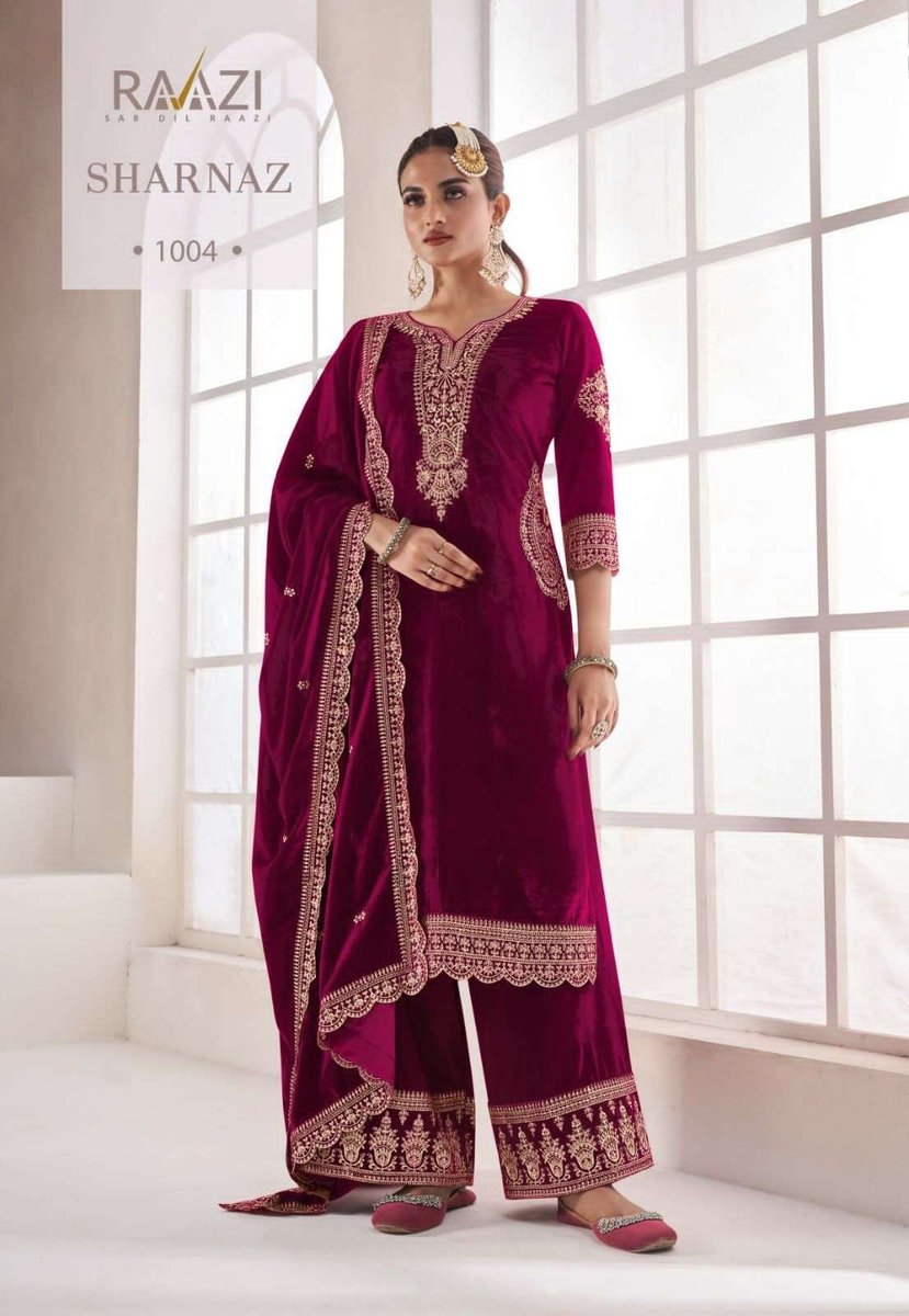 Rama Fashion Raazi Sharnaz 1001-1004 Series 4