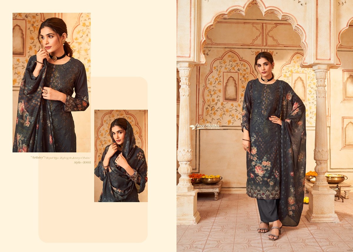 SHREE SHALIKA FASHION MAHJABEEN VOL-03 3001 TO 3008 5