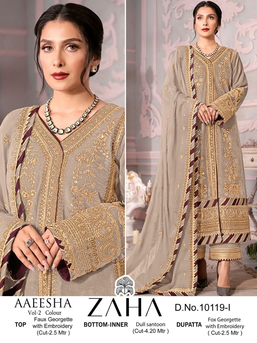 Zaha Aaeesha Vol-2 10119 Colors 2