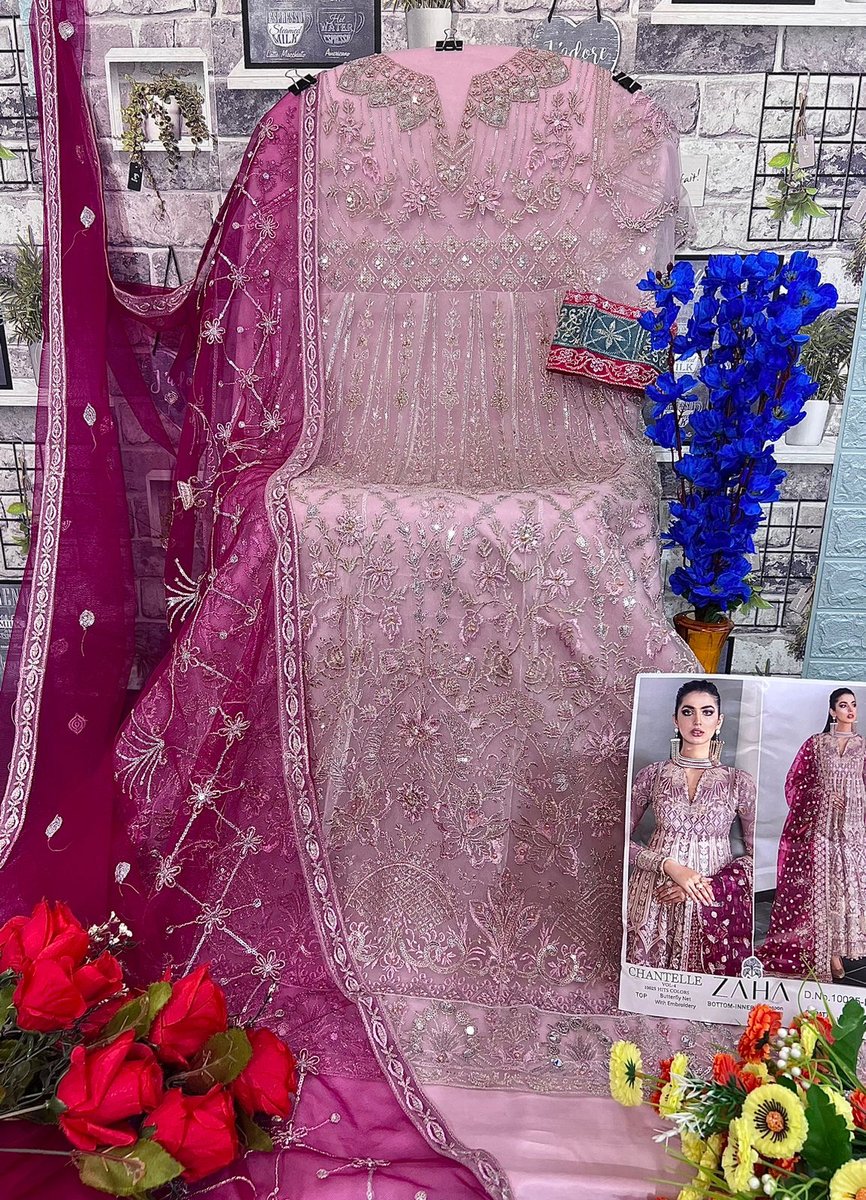 Zaha Chantelle Vol-4 10025 Hit Colors 4