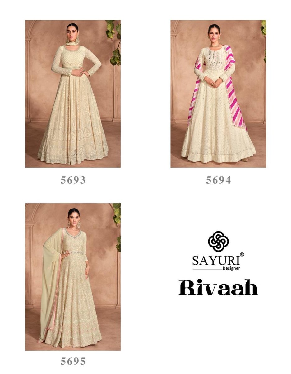 SAYURI DESIGNER RIVAAH 5693-5695 4