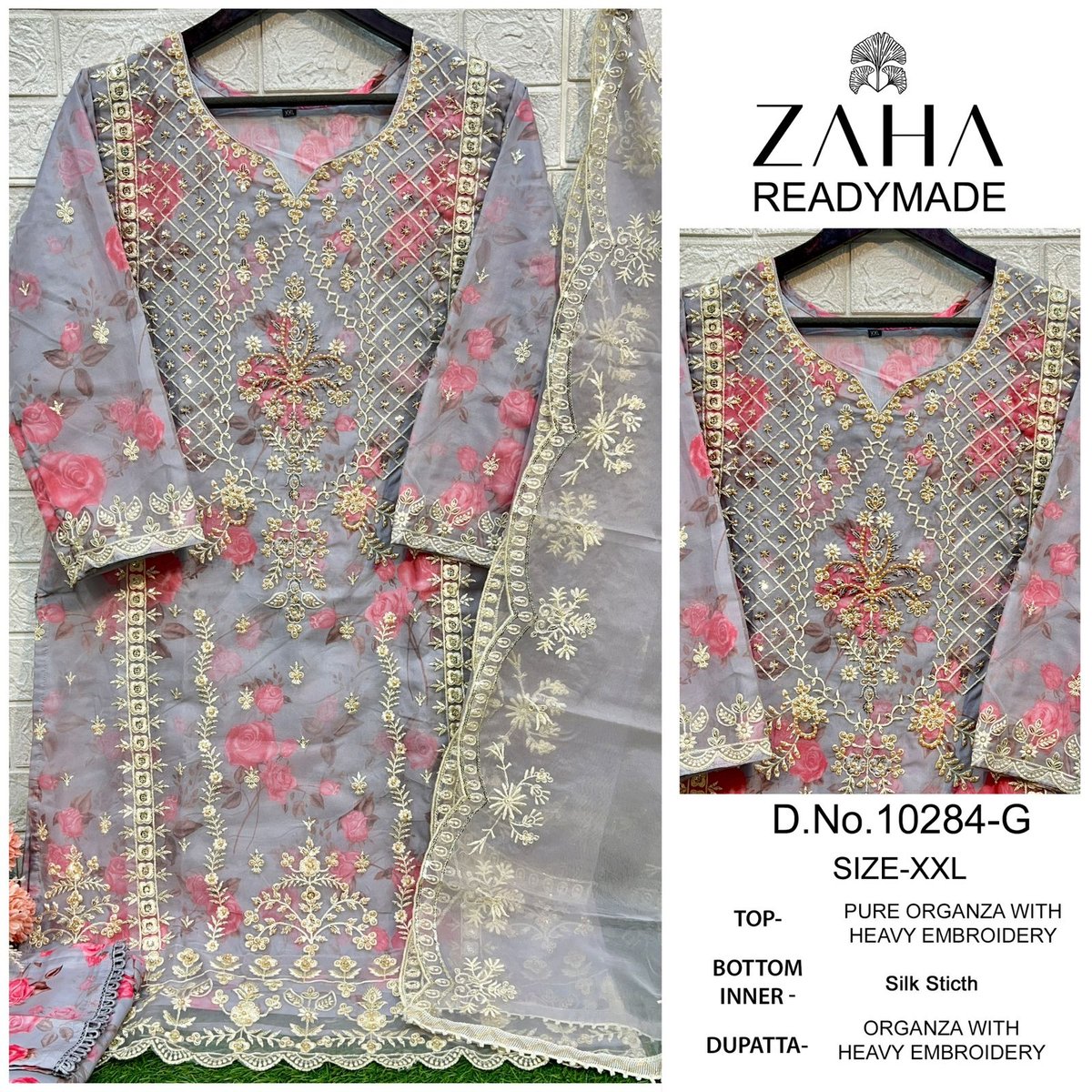 ZAHA READY MADE COLLECTION 10284-E TO 10284-H 3