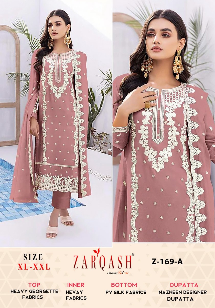 ZARQASH READYMADE COLLECTION Z-169-A TO Z-169-B 1