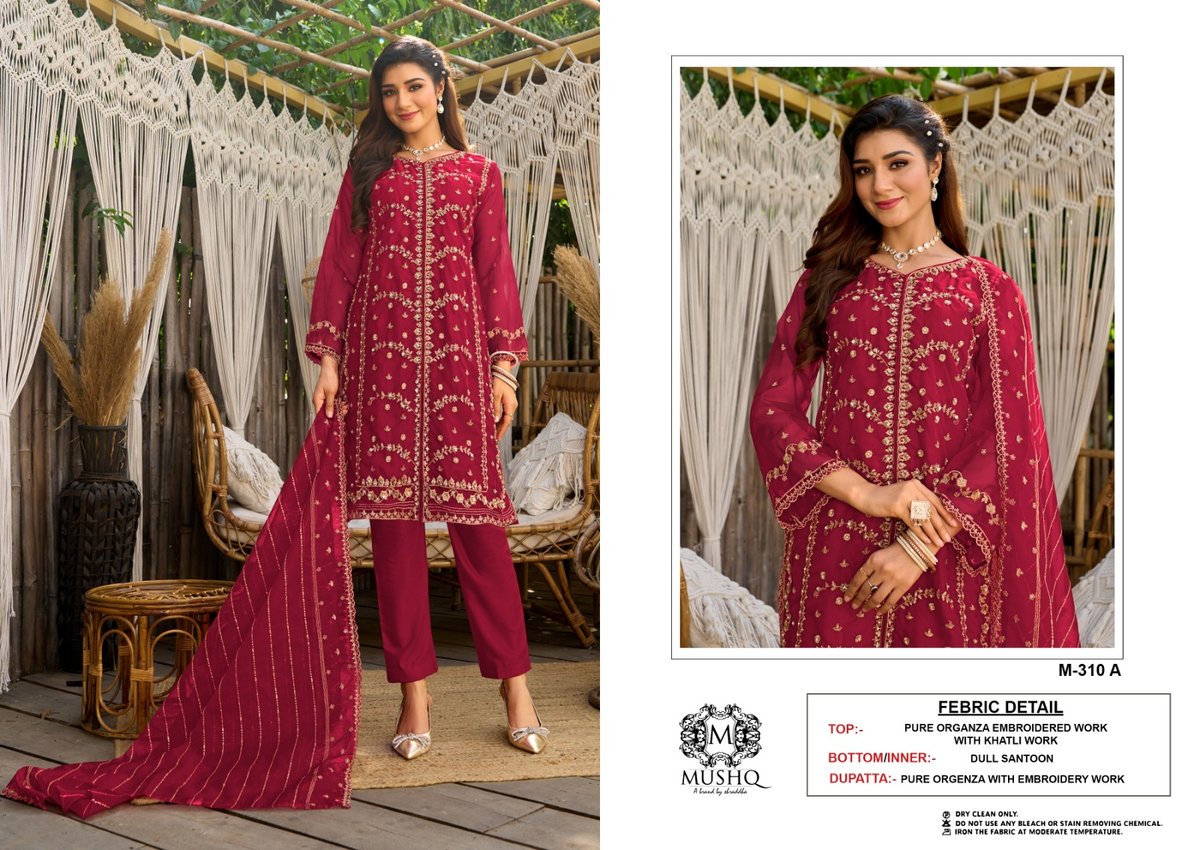 SHRADDHA DESIGNER MUSHQ M-310-A TO M-310-D 1