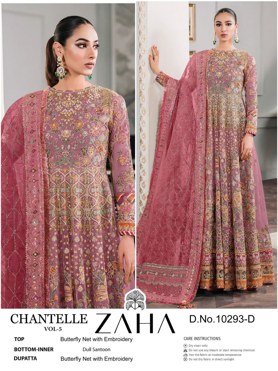 ZAHA CHANTELLE VOL-5 10293-C TO 10293-D 2
