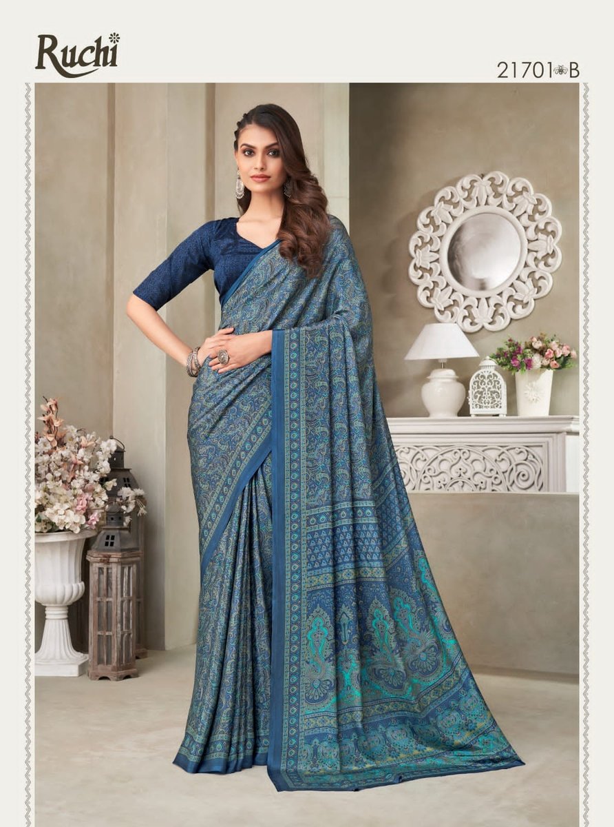 Ruchi Saree Vivanta Silk 18th Edition 21701-21706 Series 2