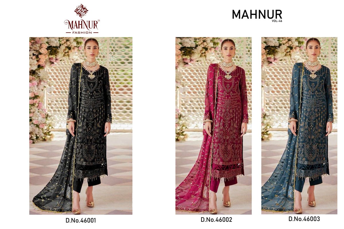 MAHNUR FASHION MAHNUR VOL-46 46001 TO 46003 4