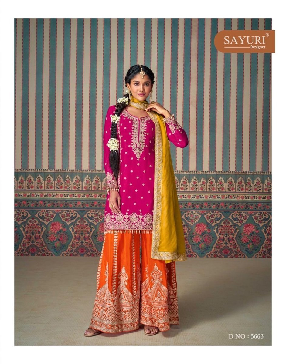 SAYURI DESIGNER MAHI 5663-5664 1
