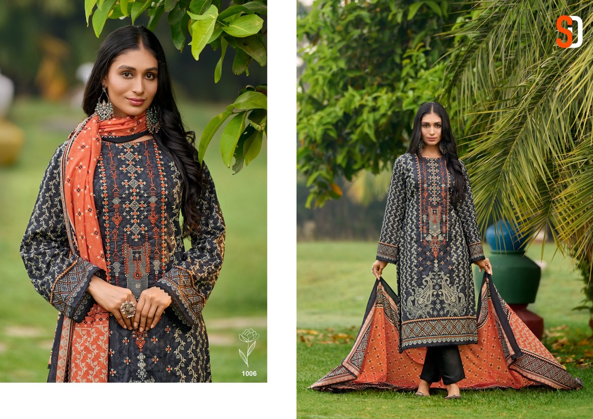 SHRADDHA DESIGNER BIN SAEED VOL-6 1001 TO 1008 6