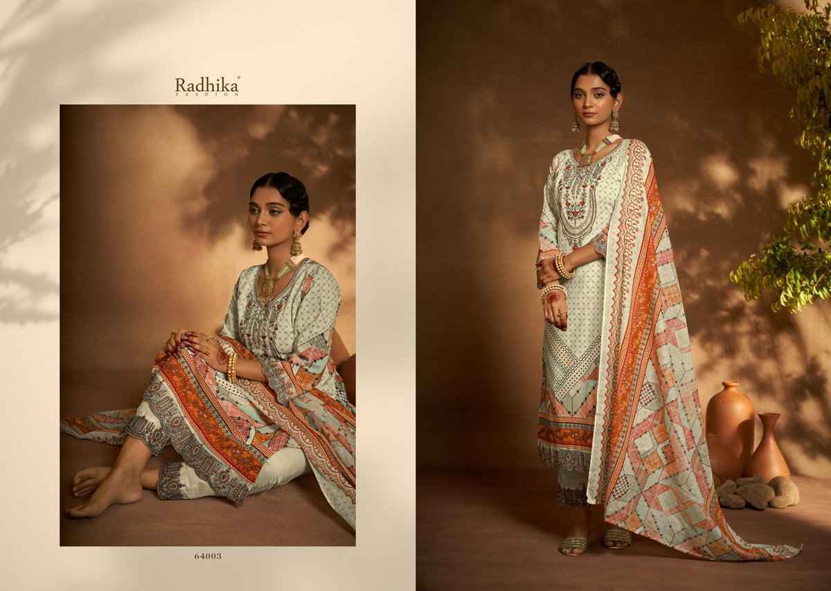 RADHIKA FASHION AZARA MEHENDI 64001 TO 64008 3