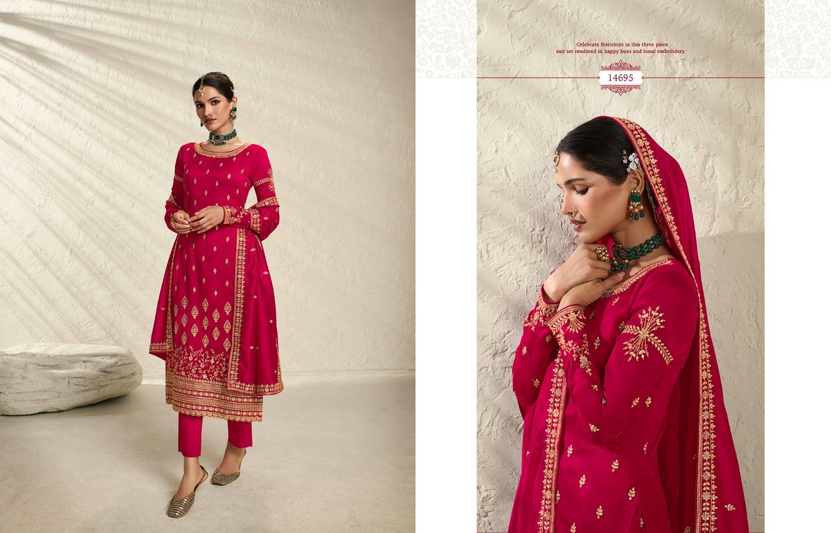 Meera Trendz Zisa Nargis Vol-2 14691-14696 Series 5