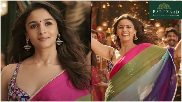 Parizaad Aliya Bhatt Bollywood Fancy Saree 2