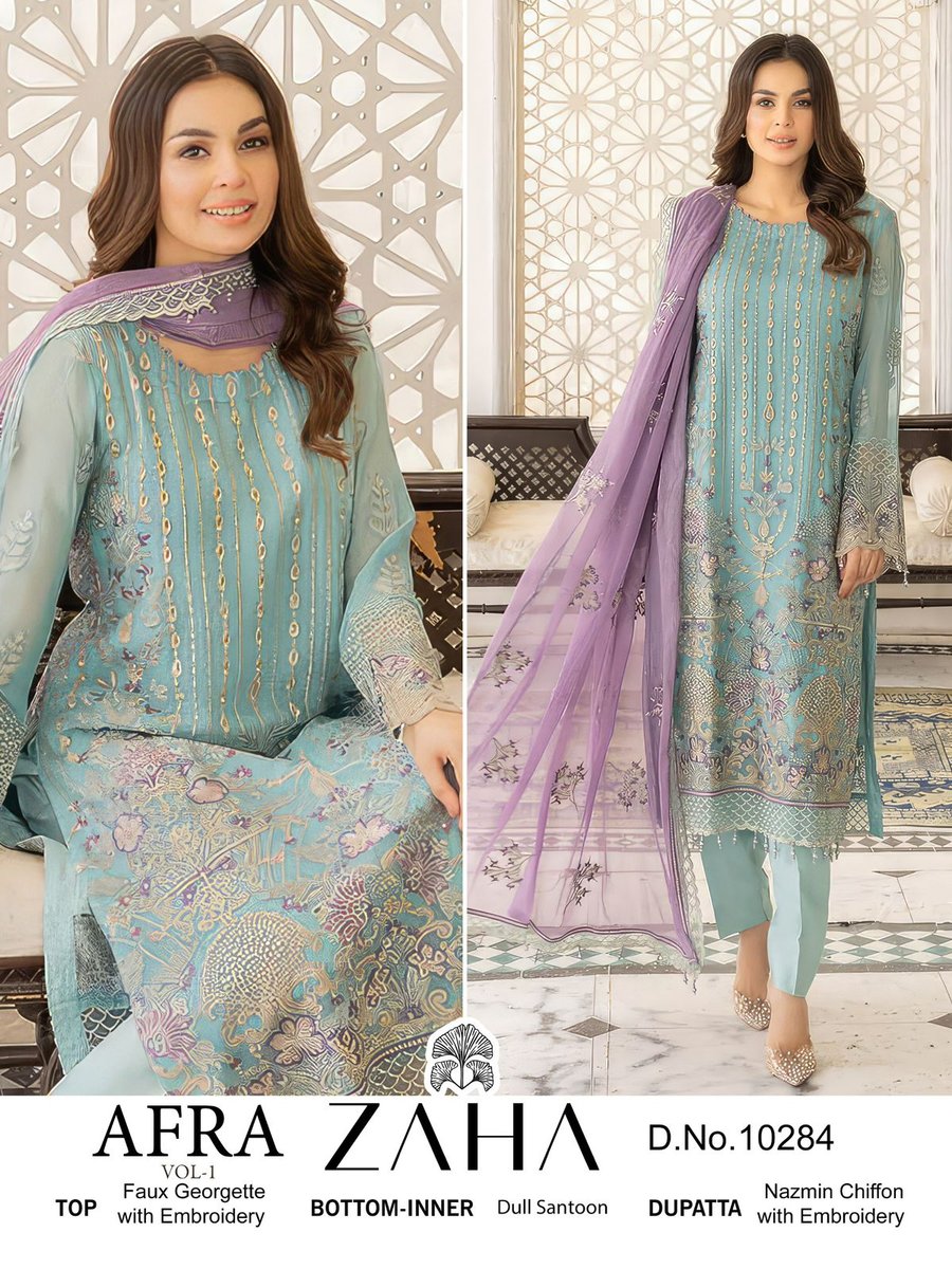 ZAHA AFRA VOL-1 10284 TO 10286 1