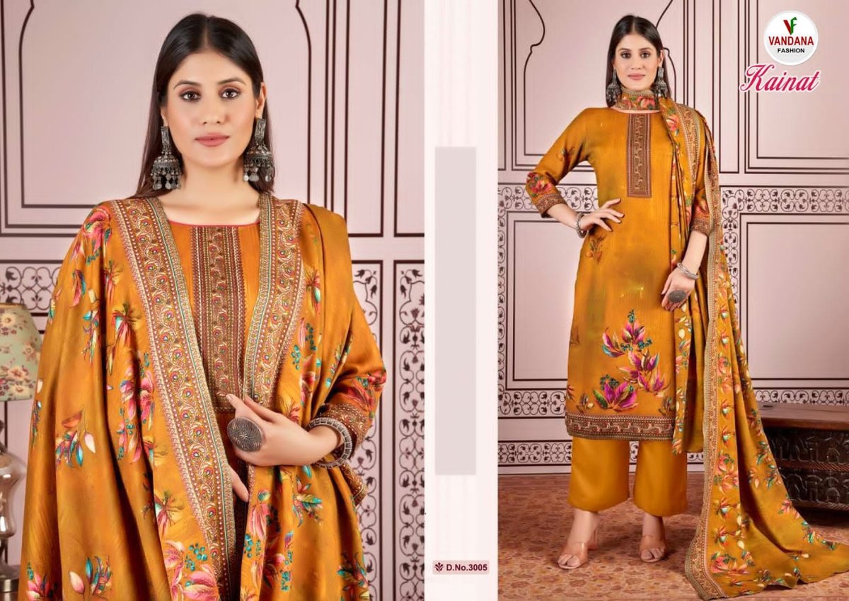 VANDANA FASHION KAINAT VOL-03 3001 TO 3010 5