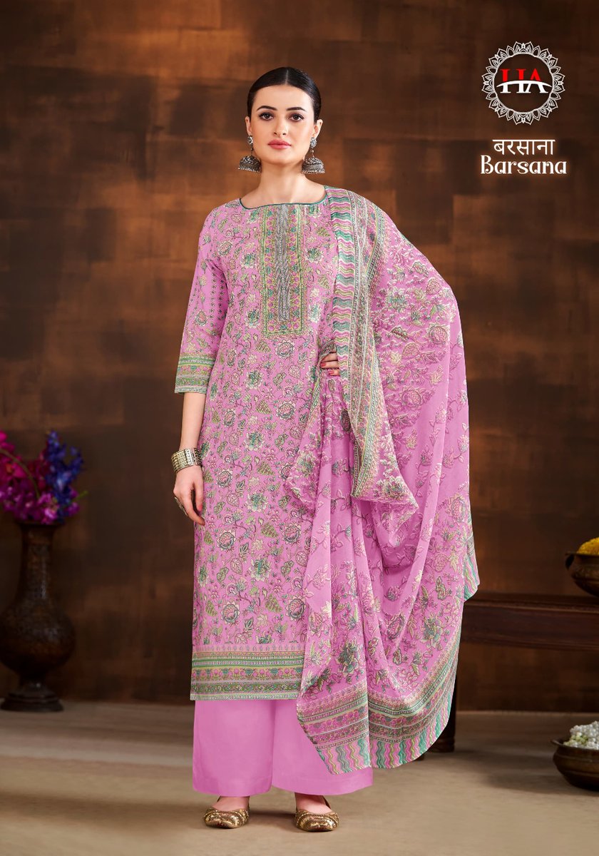 HARSHIT FASHION BARSANA H-1466-001 TO H-1466-008 4