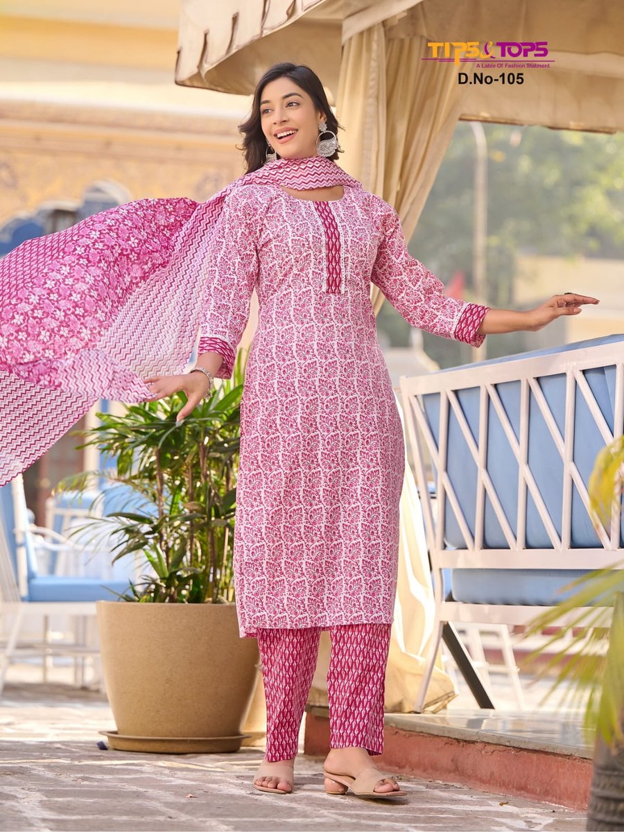 TIPS & TOPS SUMMER FASHION VOL-01 101 TO 106 5