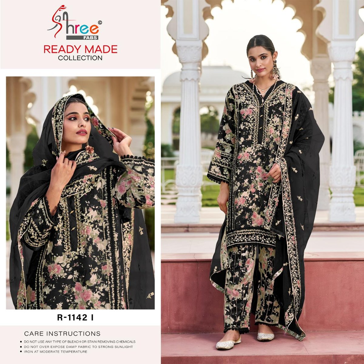 SHREE FAB READY MADE COLLECTION R-1142-H TO R-1142-K 2