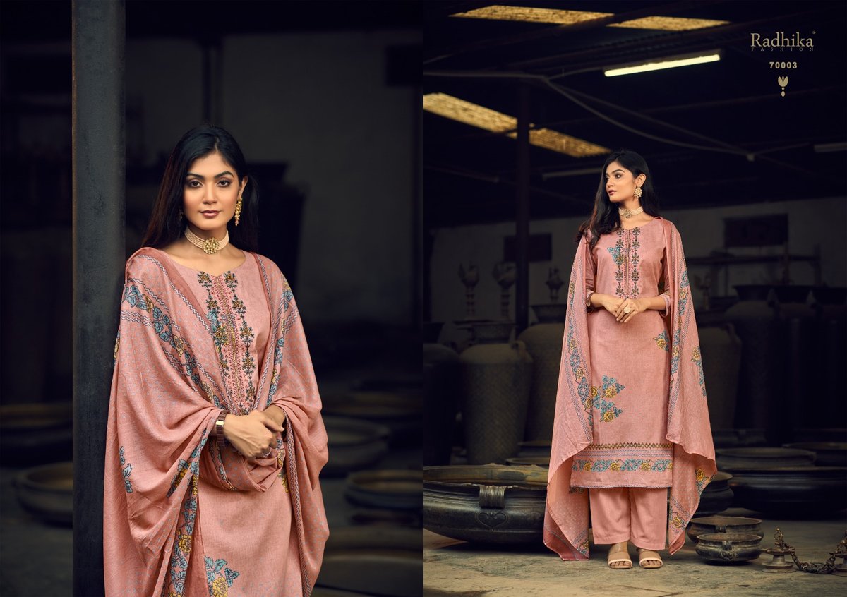 RADHIKA FASHION AZARA MUSSARET VOL-24 70001 TO 70008 3
