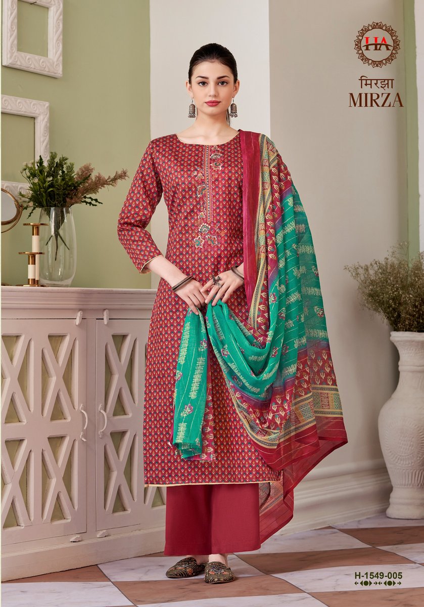 HARSHIT FASHION MIRZA H-1549-001 TO H-1549-006 5