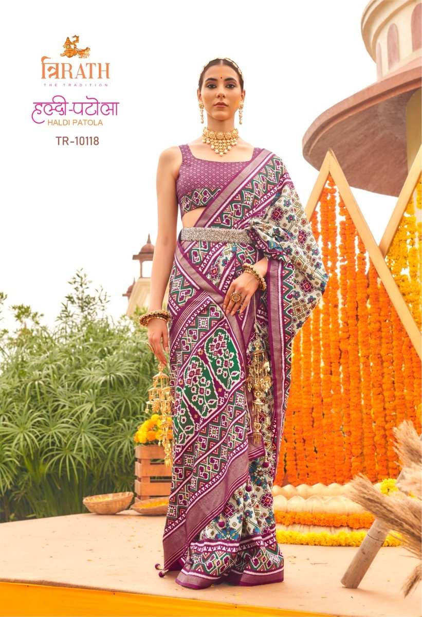 TRIRATH HALDI PATOLA SERIES 10116-10123 3